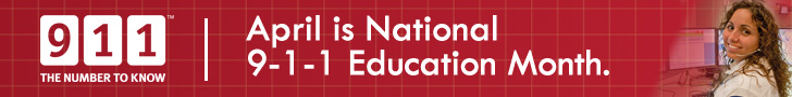 911 Education Month is April