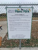 Paws Park Regulations