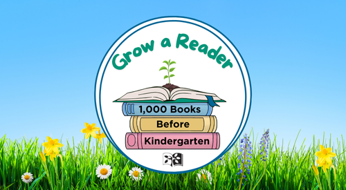 Image of field of wildflowers with text that reads 