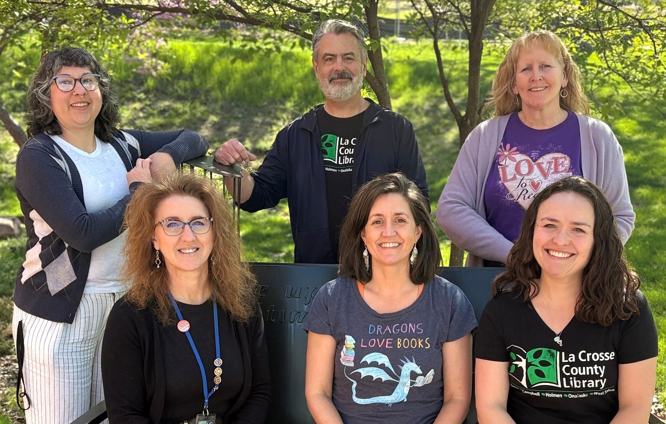 Photo of La Crosse County Library Youth Services staff