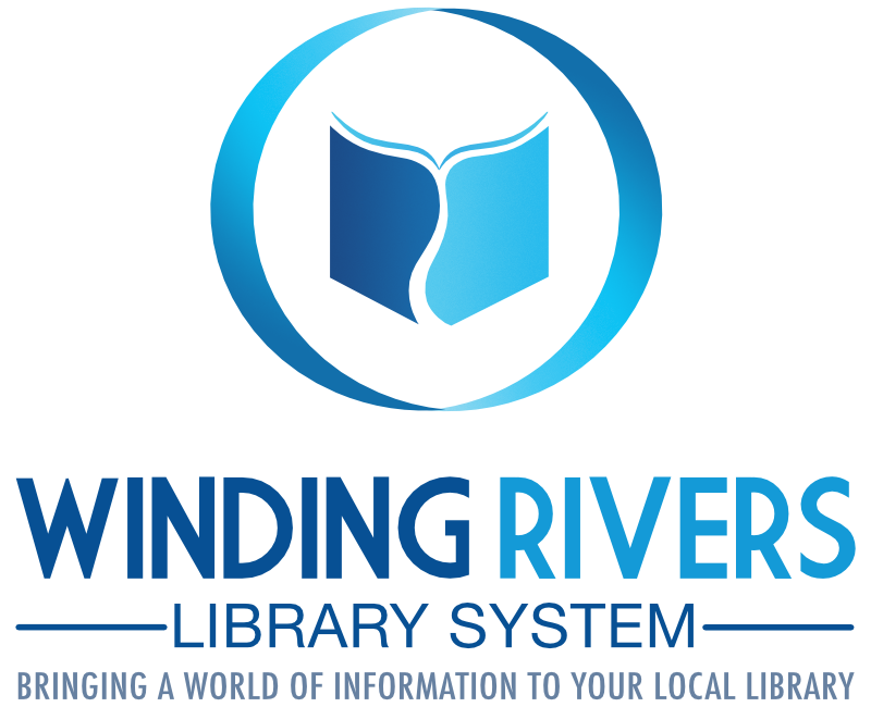 Winding Rivers Library System logo