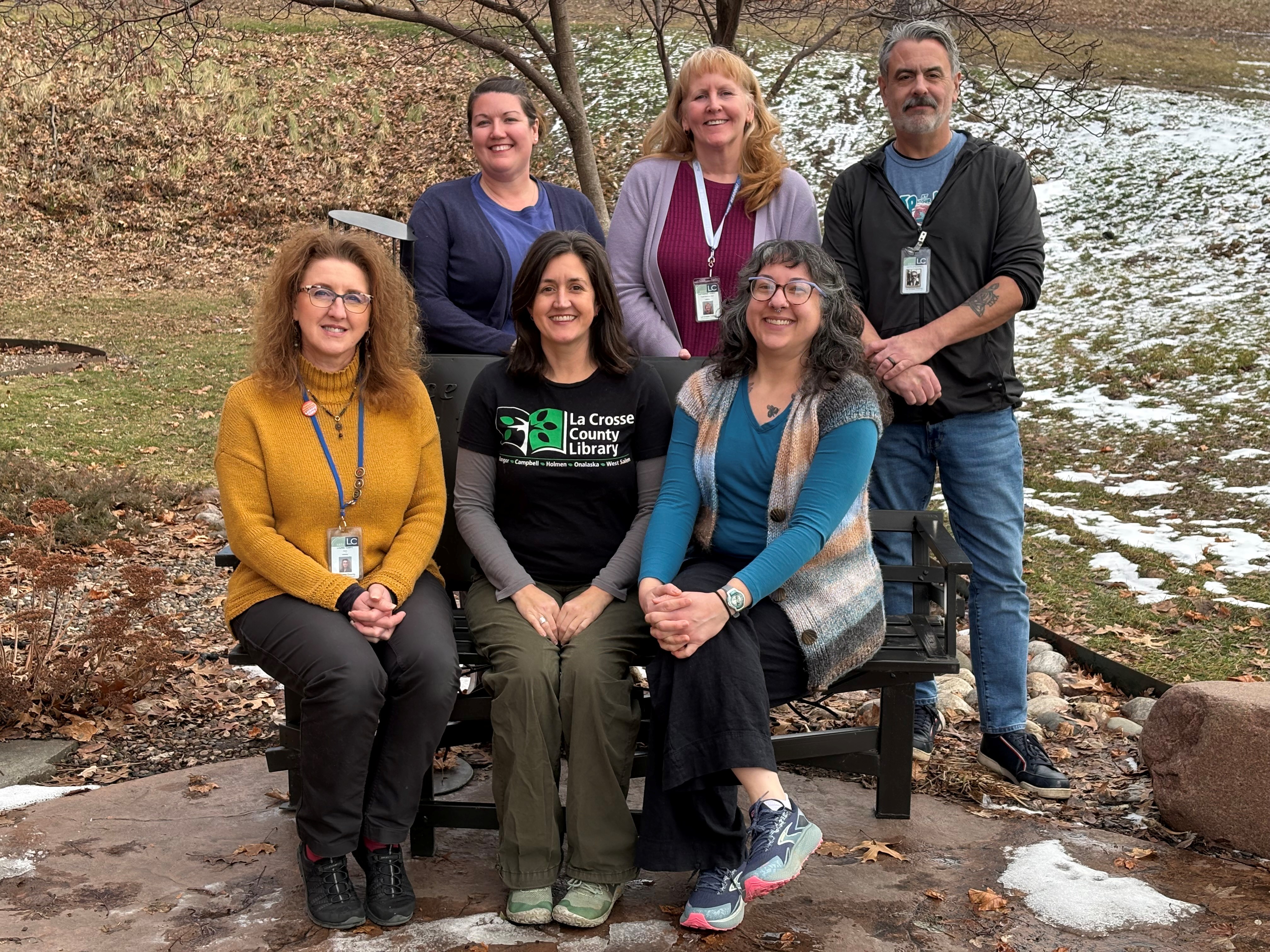 Photo of the six members of La Crosse County Library Youth Services