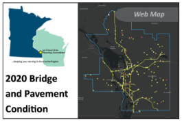 2020 Bridge and Pavement Condition web map image
