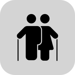Elderly couple